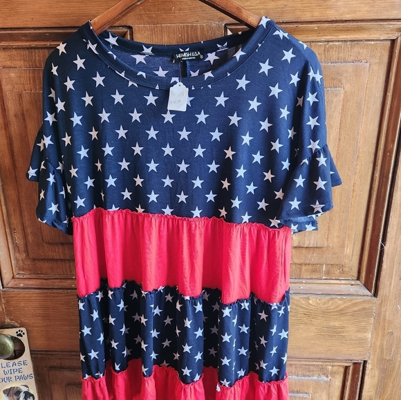 Nwt Womens heimish usa top - Picture 4 of 8